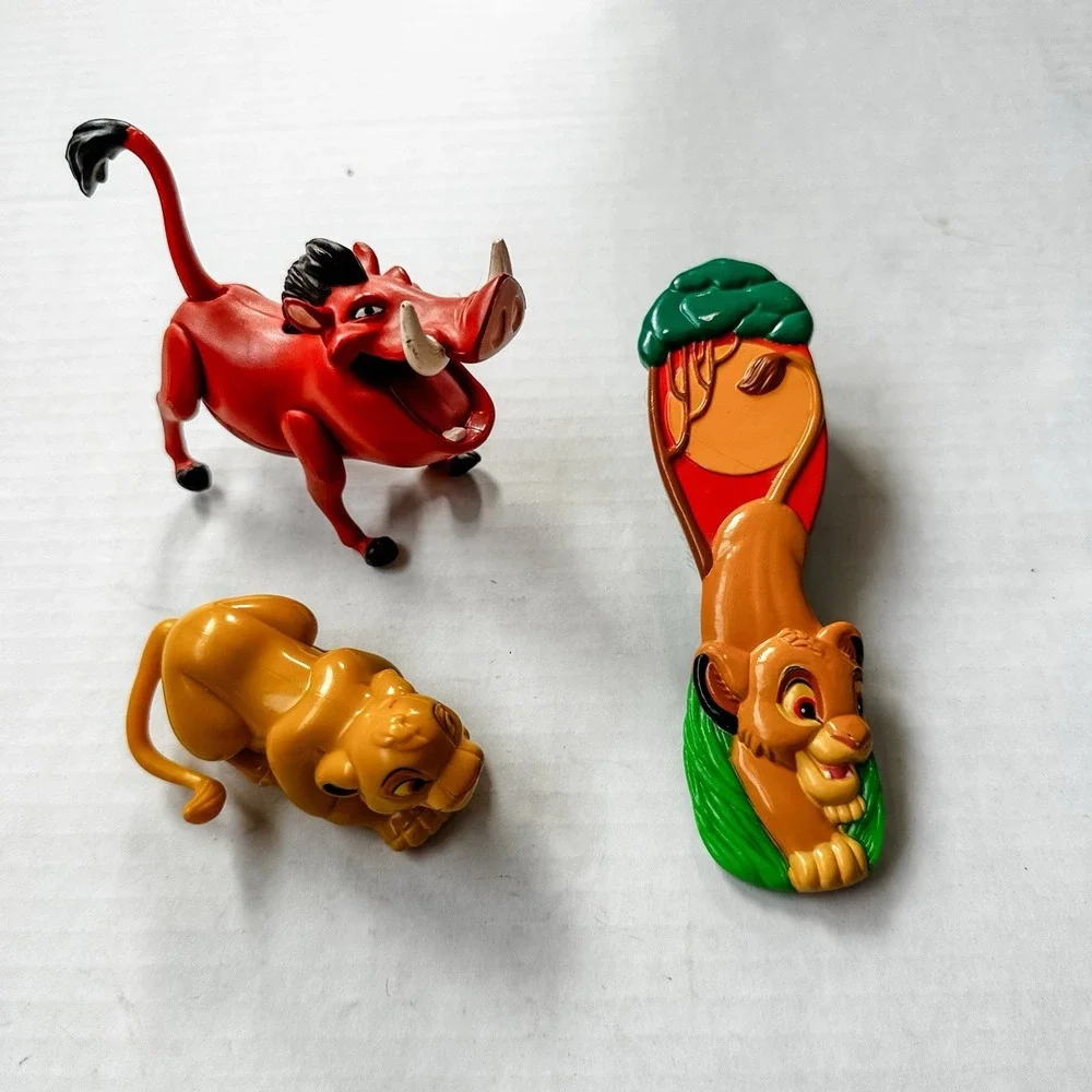 Vintage The Lion‎ King Toys & Hair Brush
